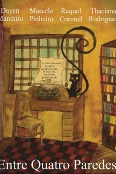 Cover of Entre Quatro Paredes de Poesia