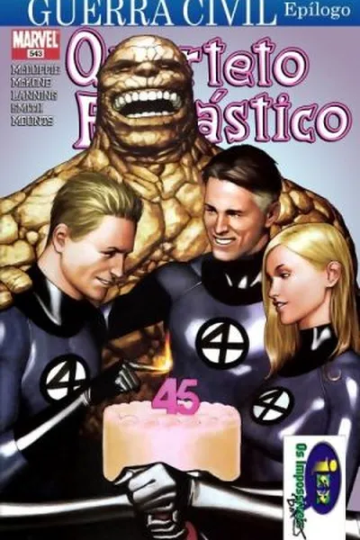 Cover of Quarteto Fantástico #543