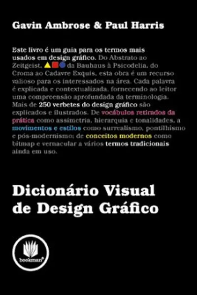 Cover of Dicionário Visual de Design Gráfico