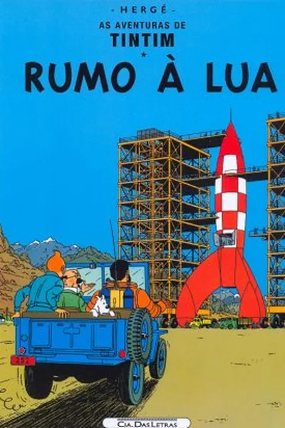Cover of As Aventuras de Tintim: Rumo à Lua