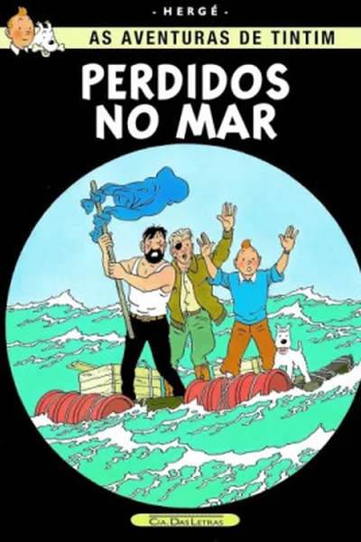 Cover of As Aventuras de Tintim: Perdidos no Mar