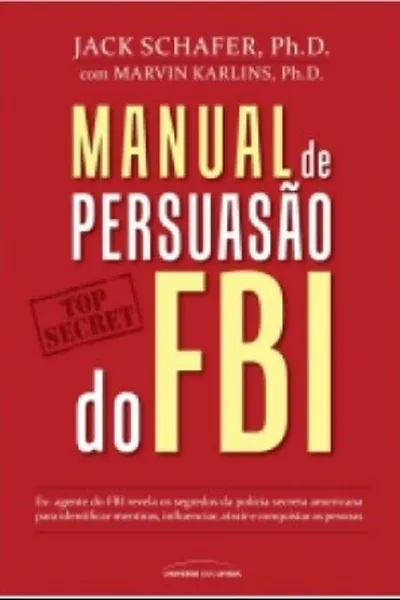 Cover of Manual De Persuasão Do FBI