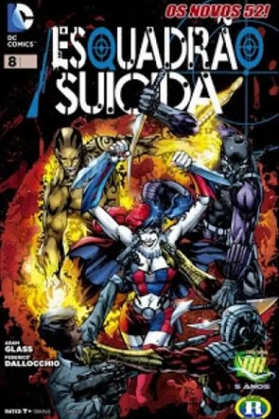 Cover of Esquadrão Suicida #08 - Os Novos 52
