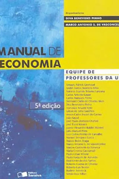 Cover of Manual de Economia