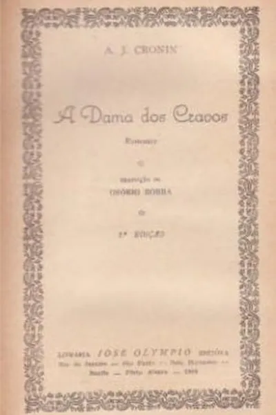 Cover of A Dama Dos Cravos