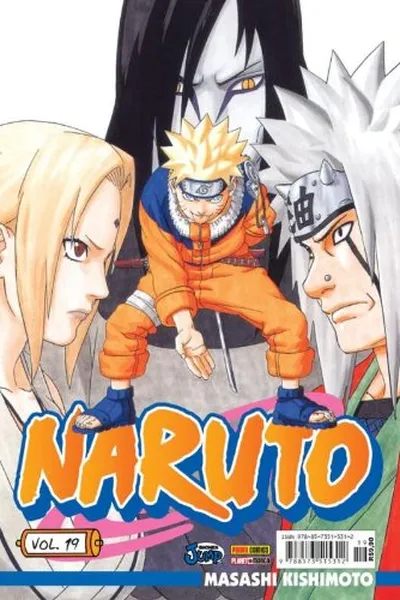 Cover of Naruto - Volume 19