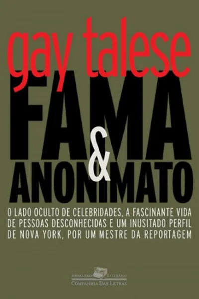 Cover of Fama e anonimato