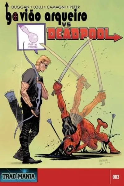 Cover of Gavião Arqueiro vs Deadpool #03