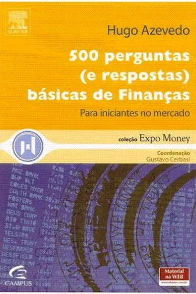 Cover of 500 perguntas (e respostas) básicas de Finanças