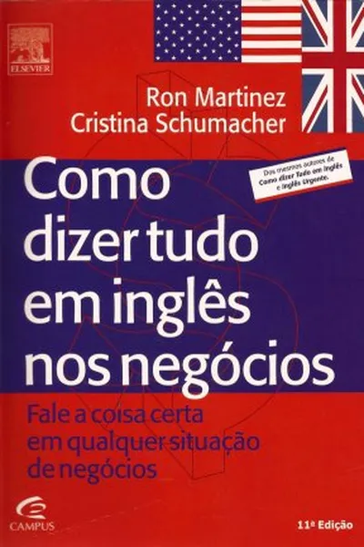 Cover of Como Dizer Tudo em Inglês nos Negócios