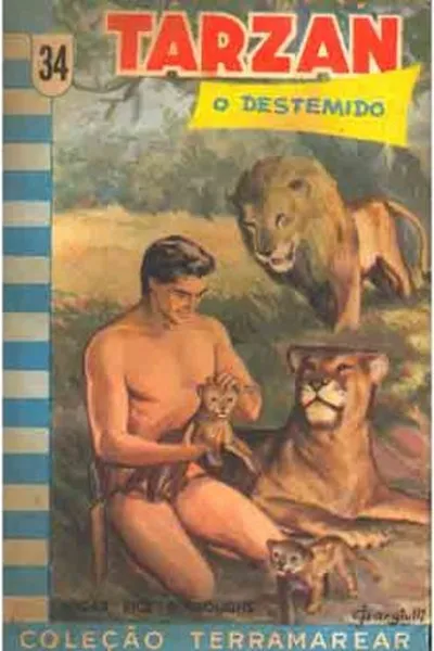 Cover of Tarzan, o destemido