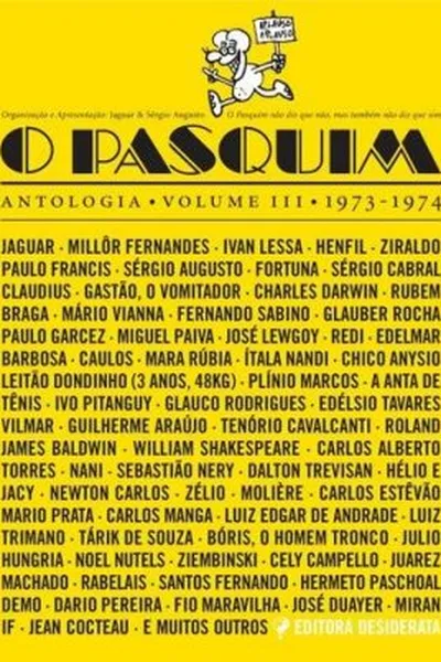 Cover of O pasquim - Antologia - Volume III