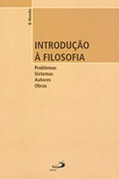 Cover of Introdução à Filosofia