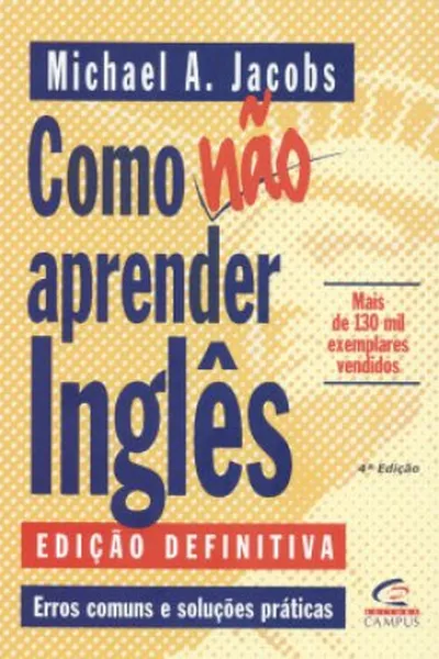 Cover of Como Não Aprender Inglês