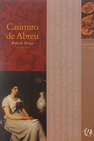 Cover of Melhores Poemas de Casimiro de Abreu