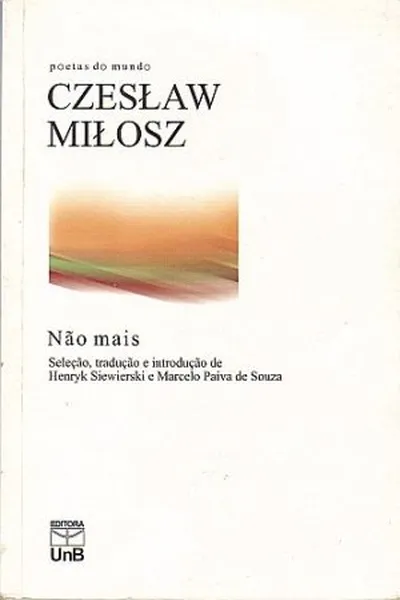 Cover of Não mais