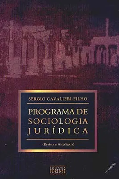 Cover of Programa de Sociologia Jurídica