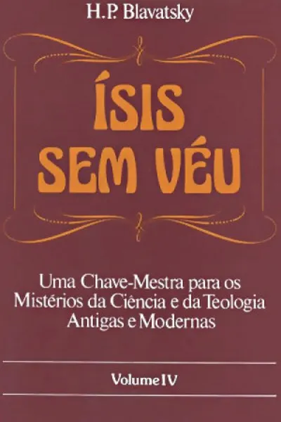 Cover of Ísis Sem Véu