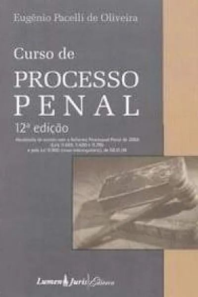 Cover of Curso de Processo Penal
