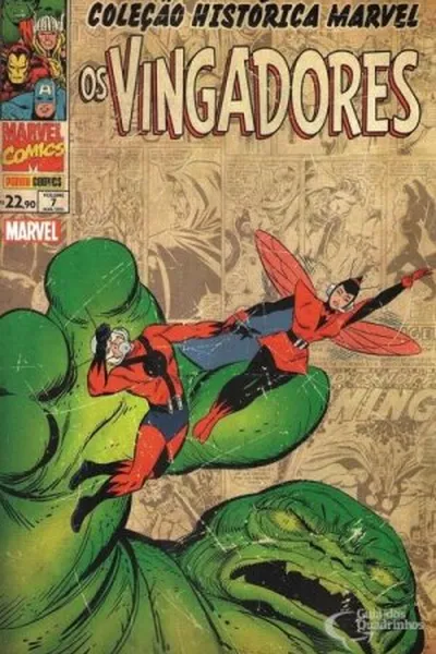 Cover of Coleção Histórica Marvel - Os Vingadores #7