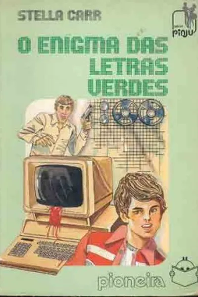 Cover of O enigma das Letras Verdes
