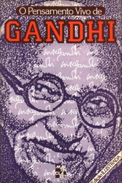 Cover of O Pensamento Vivo de Gandhi