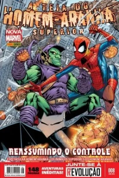 Cover of A Teia do Homem Aranha Superior #008