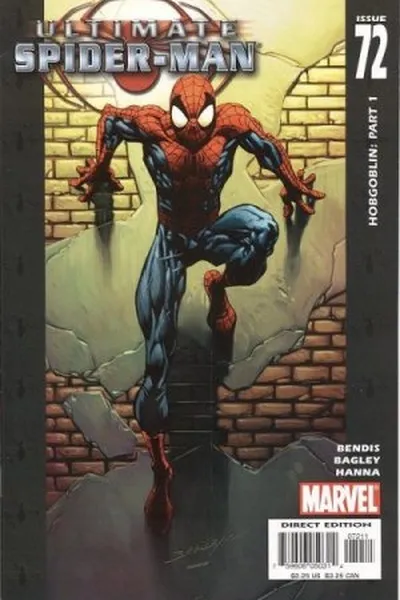 Cover of Ultimate Spider-Man #072