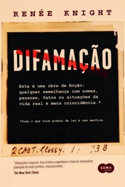 Cover of Difamação