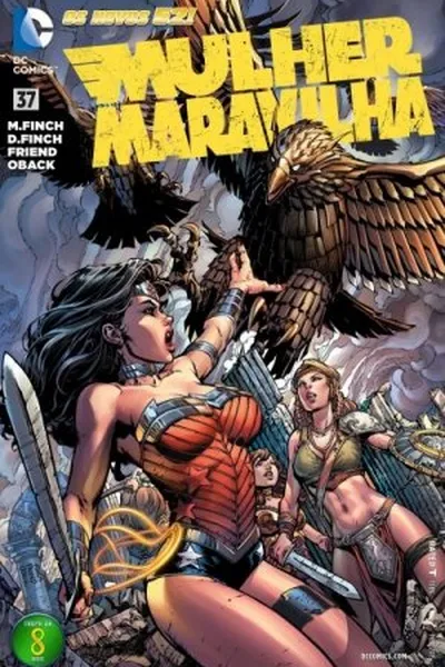 Cover of Mulher Maravilha #37 - Os novos 52