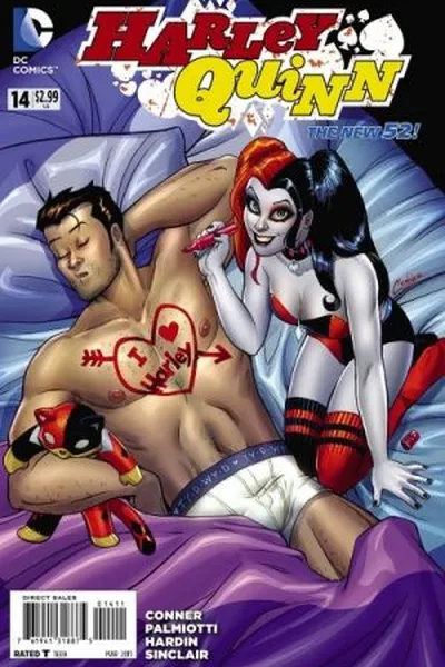 Cover of Harley Quinn #14 - The new 52