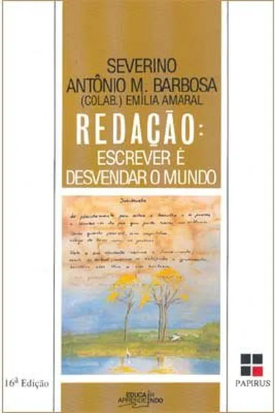 Cover of Redação: Escrever é desvendar o mundo