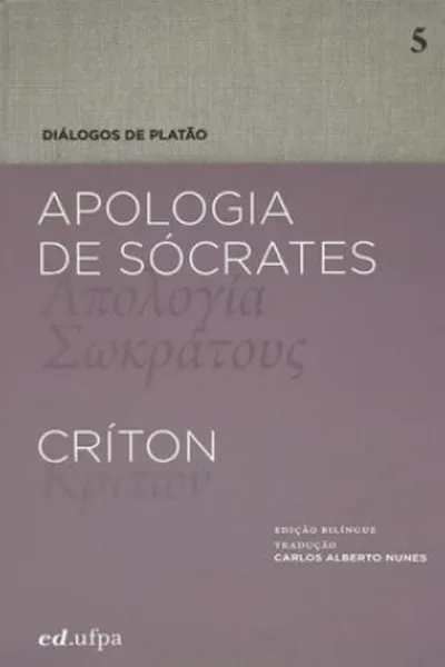 Cover of Apologia de Sócrates - Críton