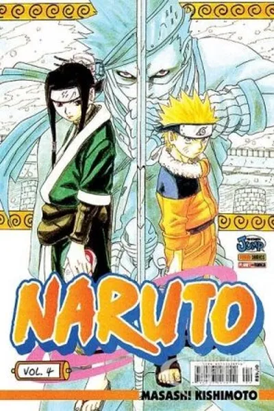 Cover of Naruto Vol.4