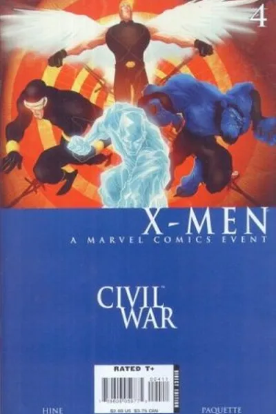 Cover of X-Men: Guerra Civil #04