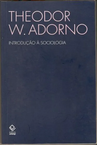 Cover of Introdução à Sociologia