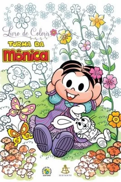 Cover of Turma da Mônica - Livro de colorir