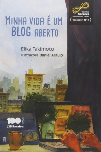 Cover of Minha vida é um blog aberto