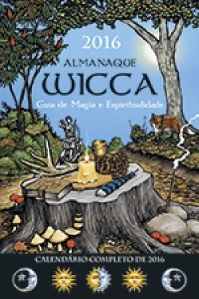 Cover of Almanaque Wicca 2016