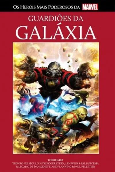 Cover of Os Heróis Mais Poderosos da Marvel #18: Guardiões da Galáxia