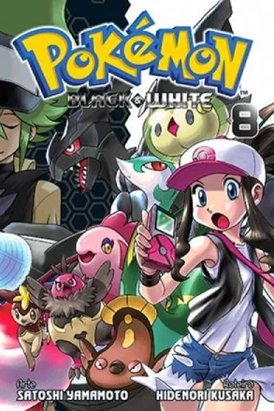 Cover of Pokémon Black & White #08
