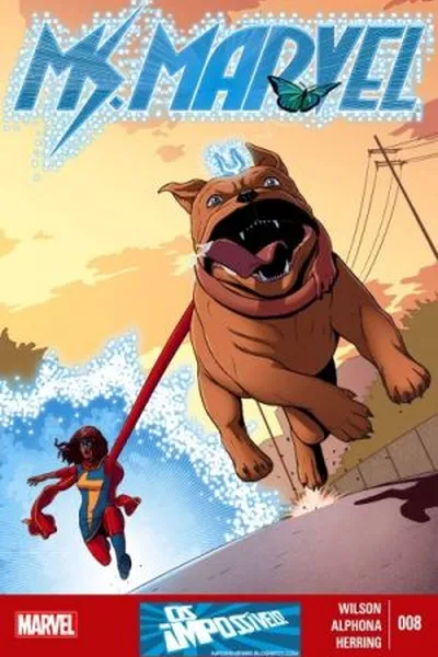 Cover of Miss Marvel V3 #08
