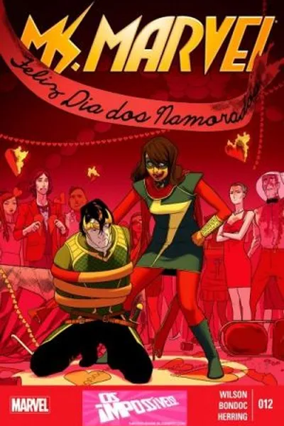 Cover of Miss Marvel V3 #12