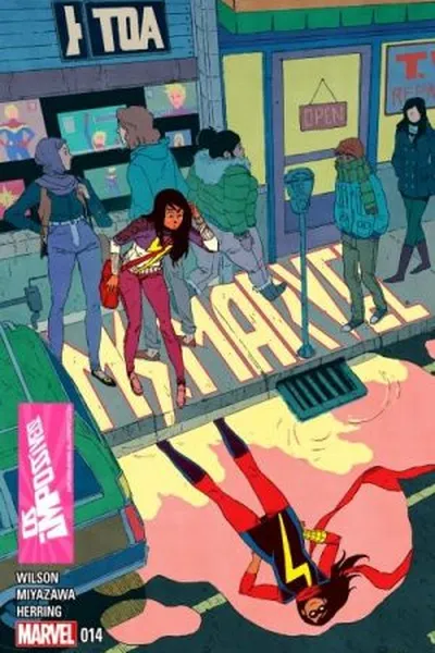 Cover of Miss Marvel V3 #14