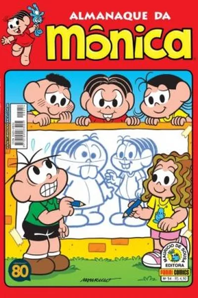 Cover of Almanaque da Mônica 54