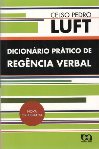 Cover of Dicionário prático de regência verbal