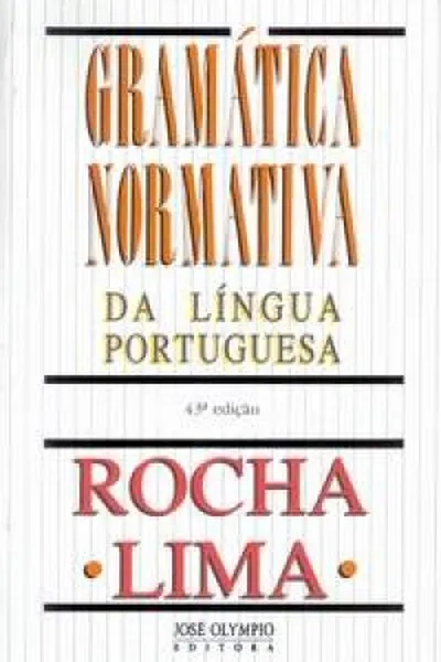 Cover of Gramática normativa da língua portuguesa