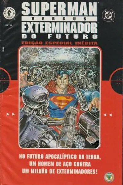 Cover of Superman versus Exterminador do Futuro