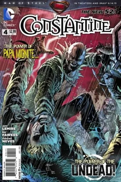 Cover of Constantine #04 - Os novos 52