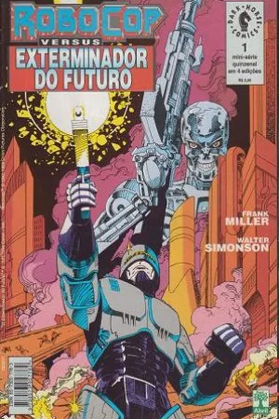 Cover of Robocop versus Exterminador do Futuro - nº 1